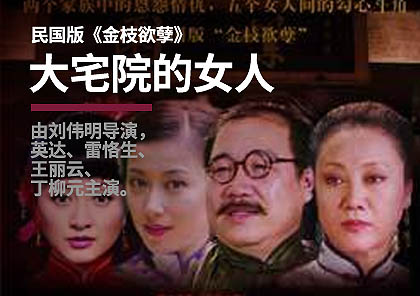 電視劇制作《大宅院的女人》影視拍攝、剪輯、制作